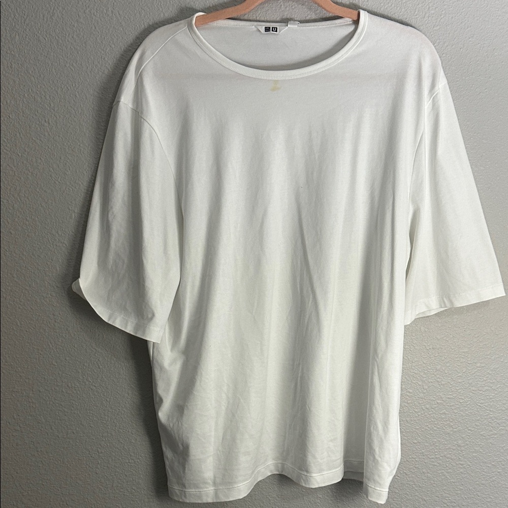 White Womens Shirt Uniqlo